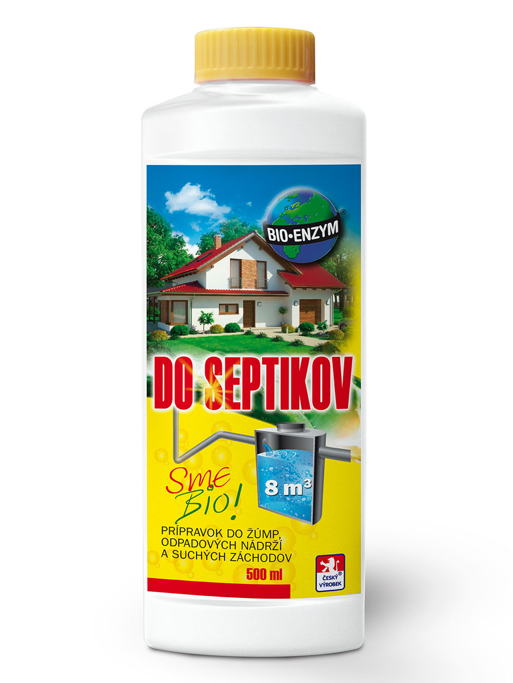 Bez zápachu: Prípravok DO SEPTIKOV 500 ML