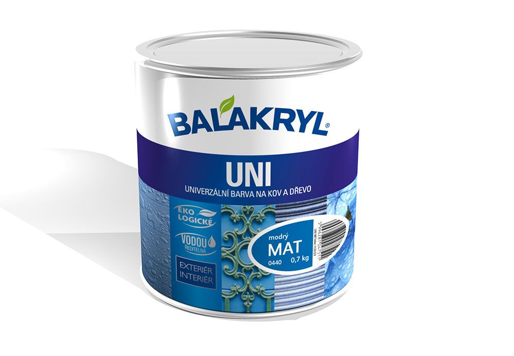 BALAKRYL UNI – univerzálne farby vhodné nielen na nátery hračiek a detského nábytku