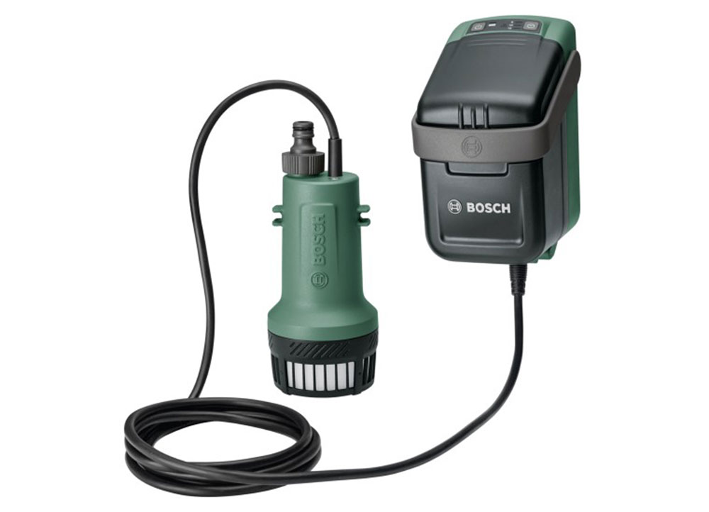 Rozšírenie 18 voltového systému „Power for All“: Bosch GardenPump 18 a AdvancedGrind 18 