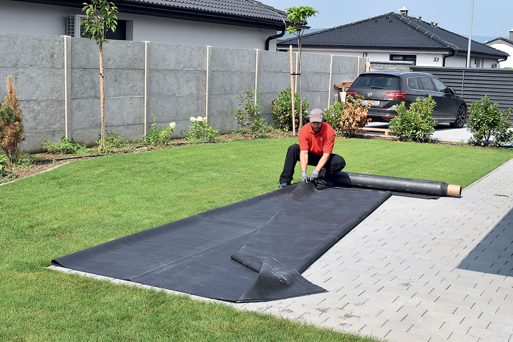 Izolácia strechy pomocou RubberCover EPDM 