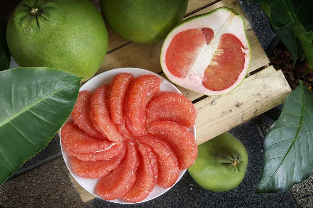 Červené pomelo