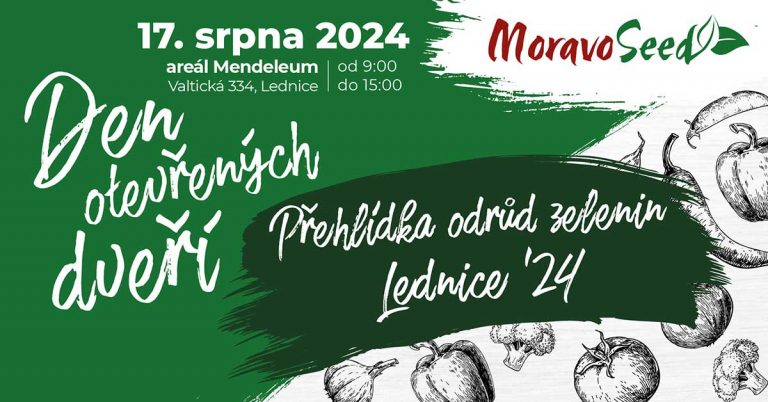 Príďte sa pozrieť do šľachtiteľskej stanice MoravoSeed v Lednici. Svoje brány otvára 17. augusta