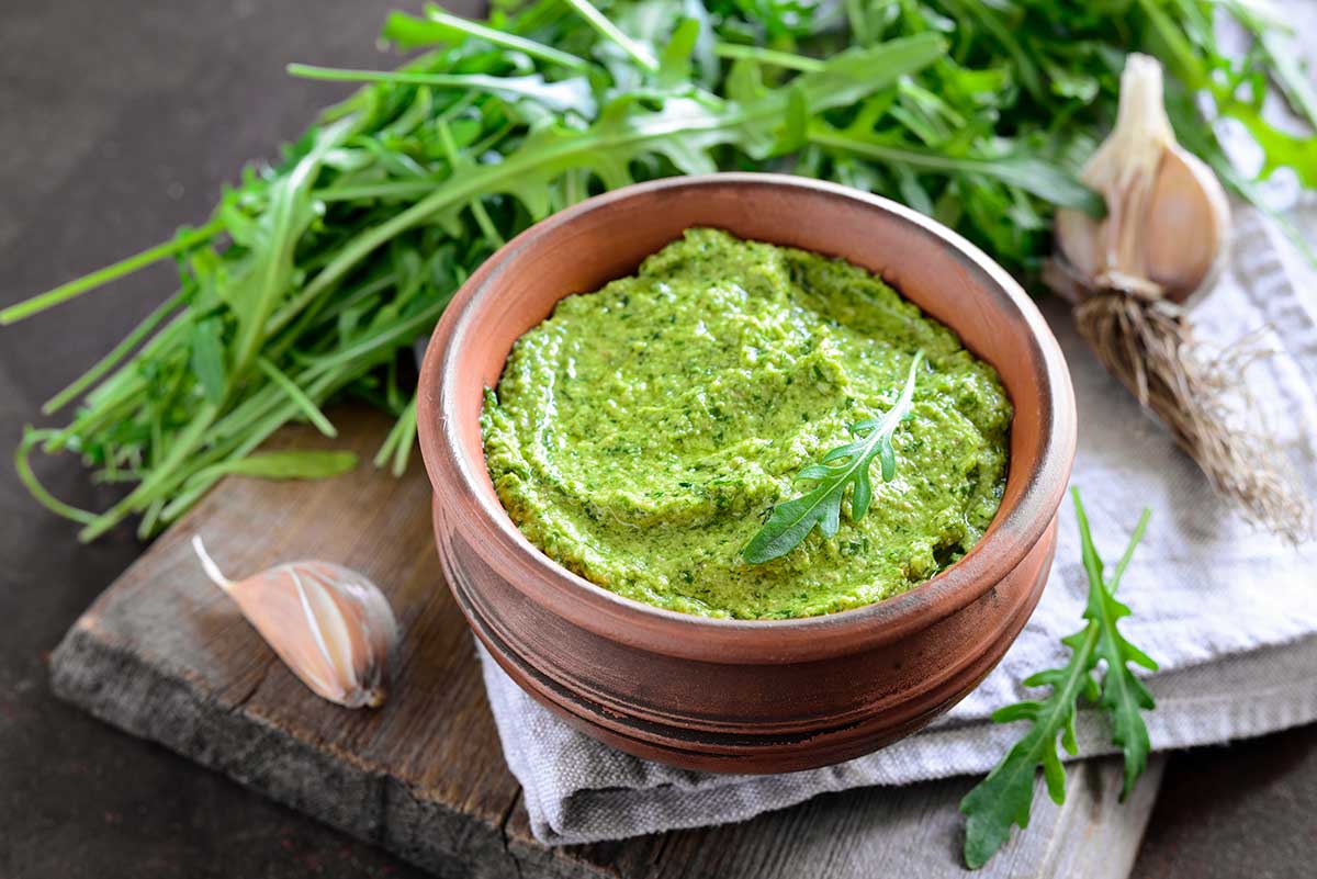 Rukolové pesto