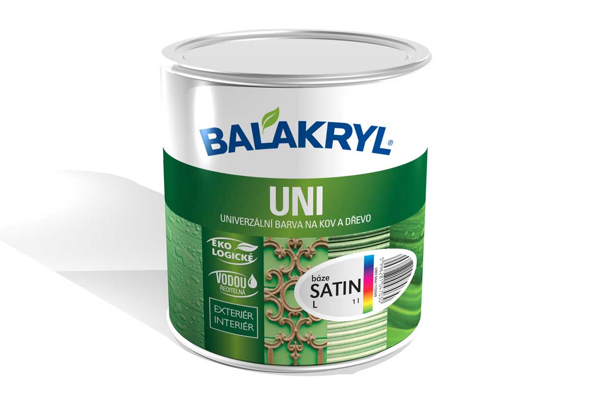 Univerzálna farba na kov a drevo Balakryl UNI