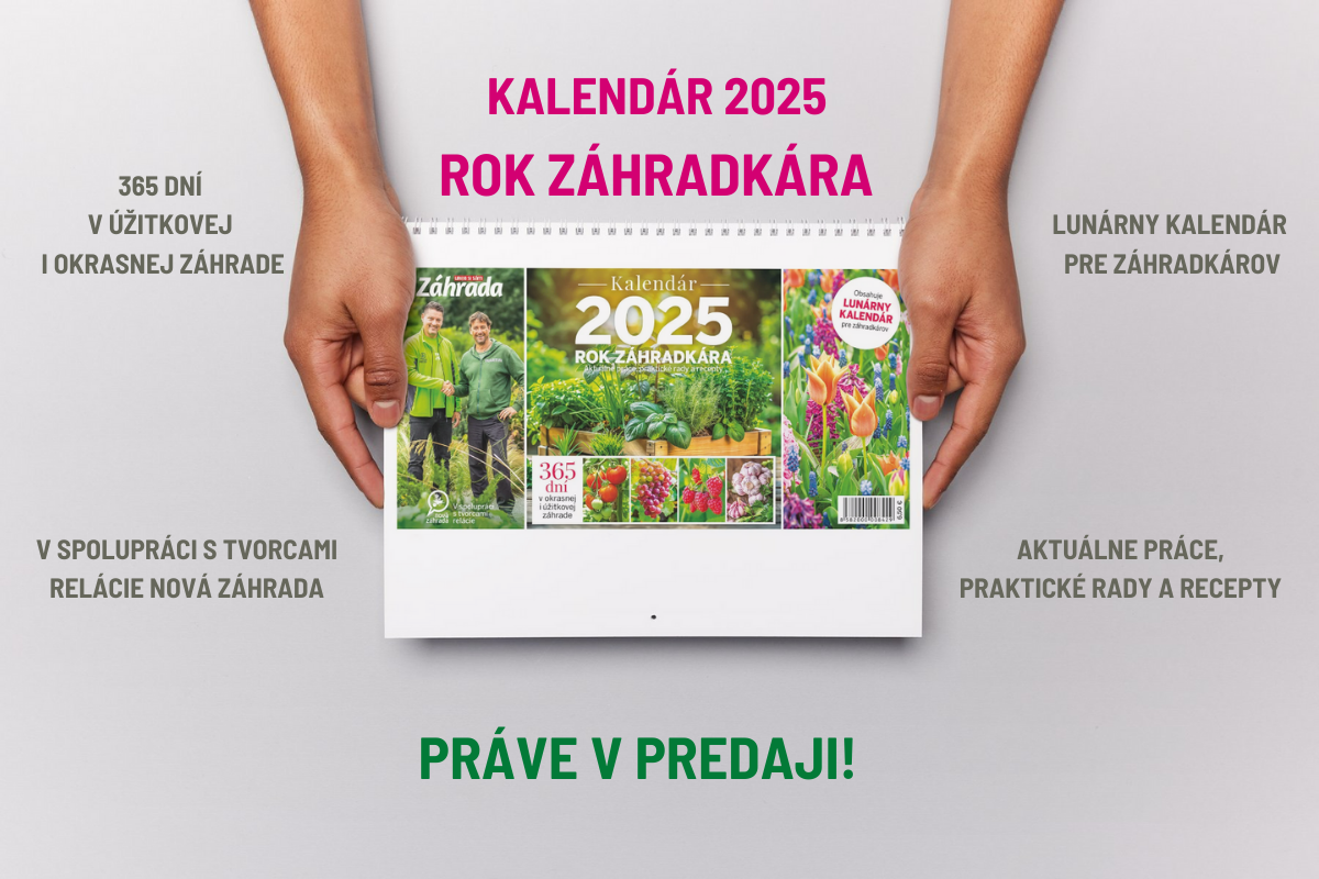 Kalendár Rok záhradkára 2025