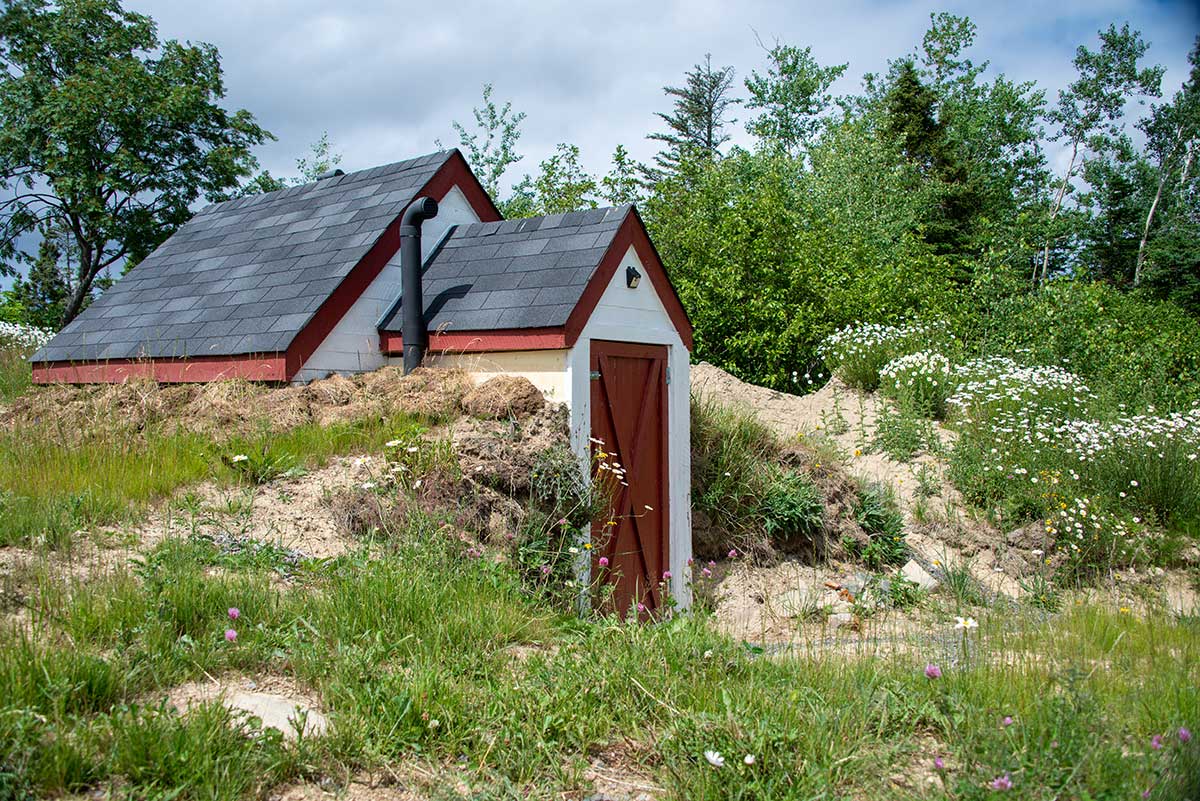 Pivnica na skladovanie zeleniny